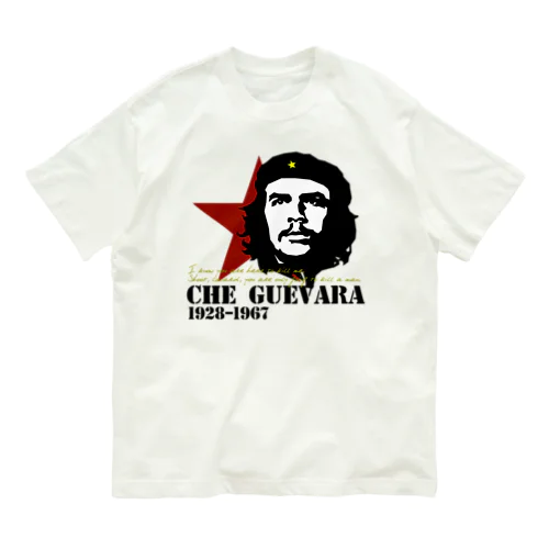 GUEVARA ゲバラ 유기농 코튼 티셔츠
