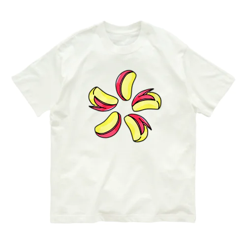 りんごうさぎ Organic Cotton T-Shirt