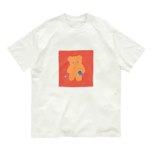 ハミガキする オーガニックコットンTシャツ