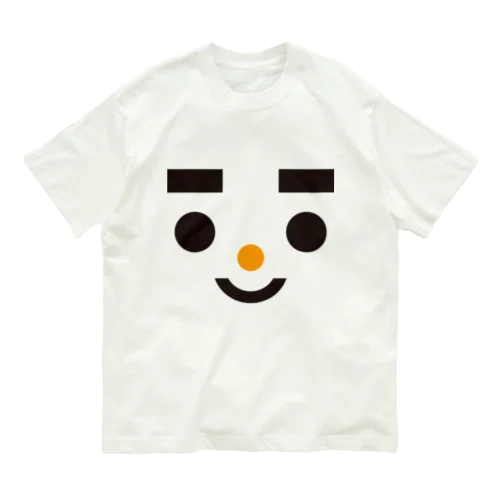 雪だるま オーガニックコットンTシャツ