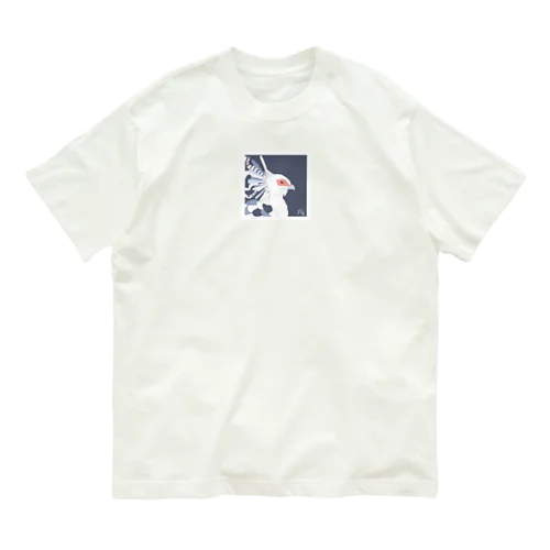 蛇喰鷲 ヘビクイワシ [ #珠鶏雑貨 ] Organic Cotton T-Shirt