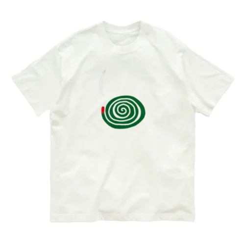 蚊取り線香 オーガニックコットンTシャツ