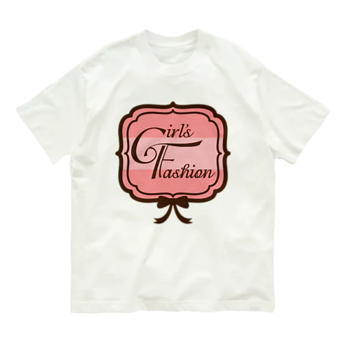 Girls Fashion オーガニックコットンTシャツ