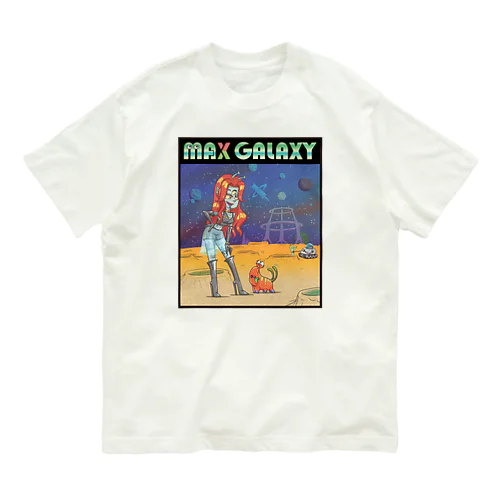 MAX GALAXY オーガニックコットンTシャツ