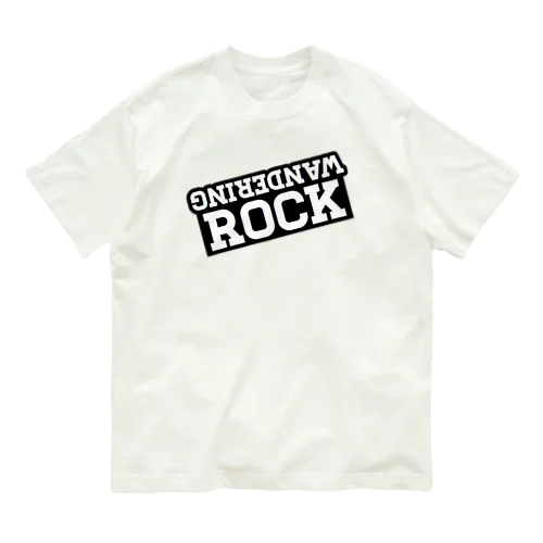 wandering ROCK オーガニックコットンTシャツ