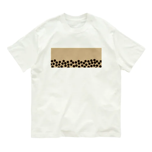 タピオカ オーガニックコットンTシャツ