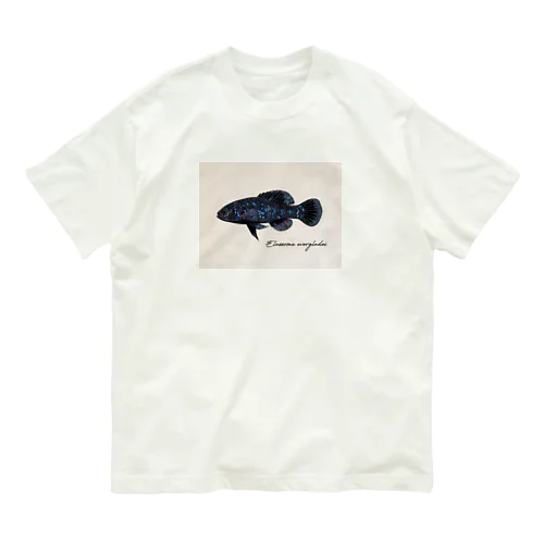 Elassoma evergladei オーガニックコットンTシャツ