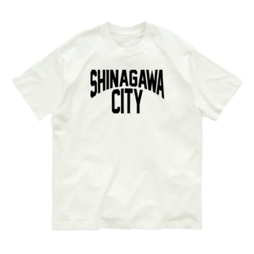 SHINAGAWA CITY(BK) Organic Cotton T-Shirt