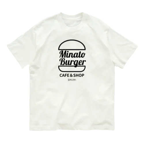 MinatoBurgerグッズ（ブラック） Organic Cotton T-Shirt