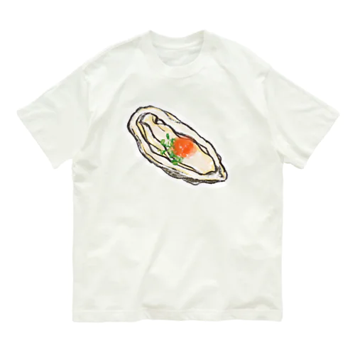 生牡蠣 オーガニックコットンTシャツ