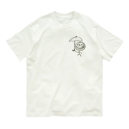 毛が3本くん オーガニックコットンTシャツ