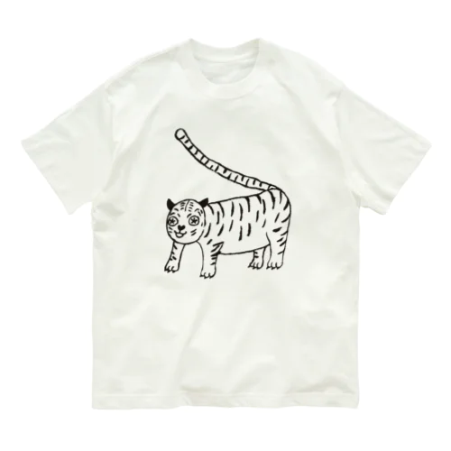 強そうな寅 Organic Cotton T-Shirt