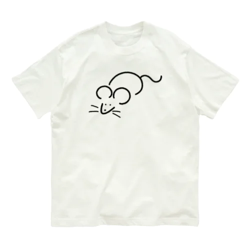 ねずみ Organic Cotton T-Shirt