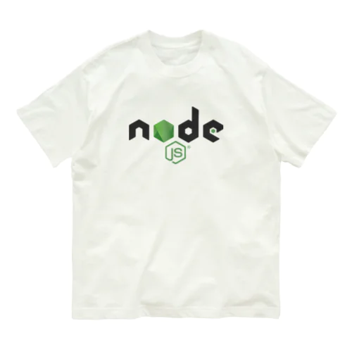 Node.jsグッズ オーガニックコットンTシャツ