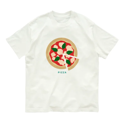 ピザ Organic Cotton T-Shirt