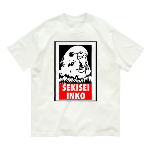 SEKISEI INKO  セキセイインコ オーガニックコットンTシャツ