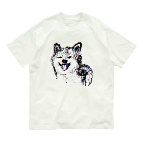 にっこり日本犬♡ Organic Cotton T-Shirt