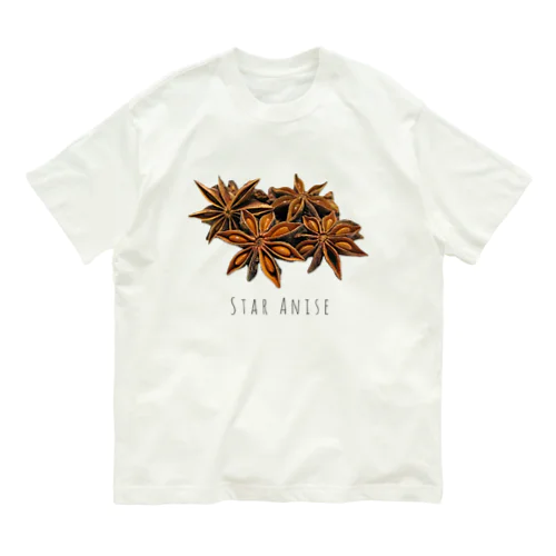 STAR ANISE オーガニックコットンTシャツ