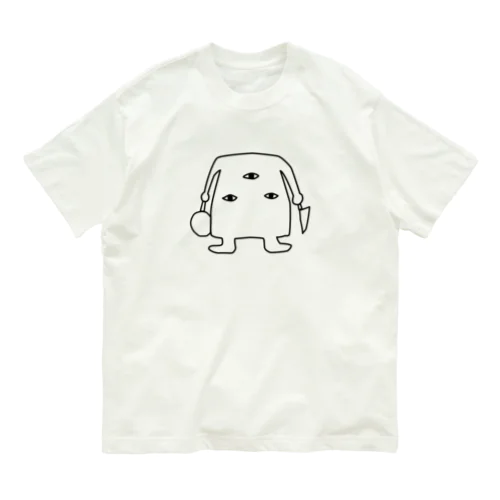 三つ目 オーガニックコットンTシャツ