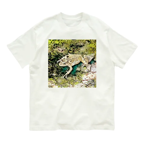 Fantastic Frog -Green Sketch Version- オーガニックコットンTシャツ