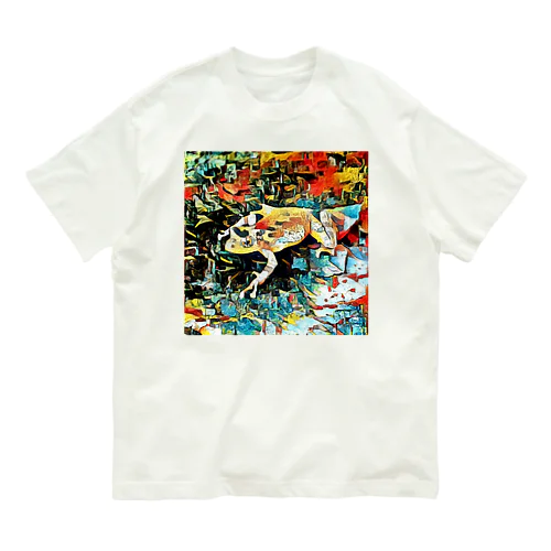 Fantastic Frog -Plein Air Version- オーガニックコットンTシャツ