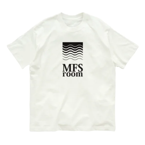 MFS room trim5(黒) Organic Cotton T-Shirt