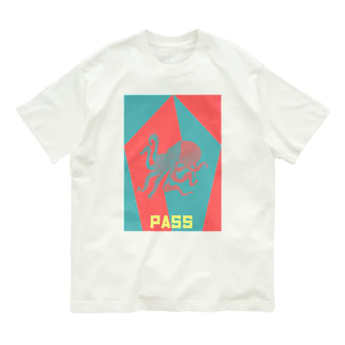 五角(合格)オクトパス（pass） Organic Cotton T-Shirt