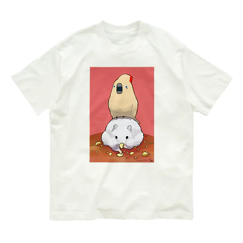 ふんわりおおばたんさんとネズミ年 Organic Cotton T-Shirt