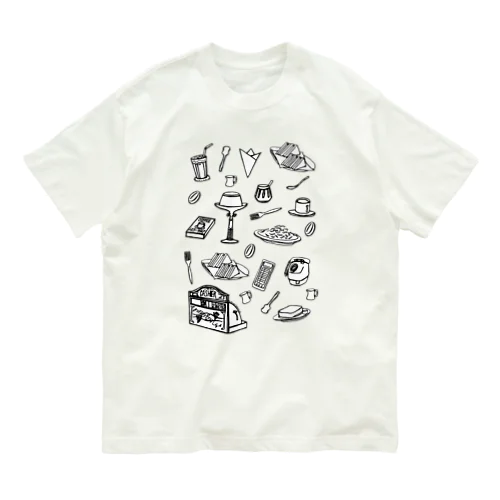 純喫茶　モノクロ Organic Cotton T-Shirt