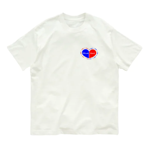 繊細な心臓 オーガニックコットンTシャツ