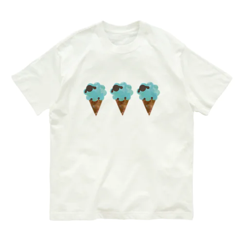 チョコミントヒツジDX Organic Cotton T-Shirt