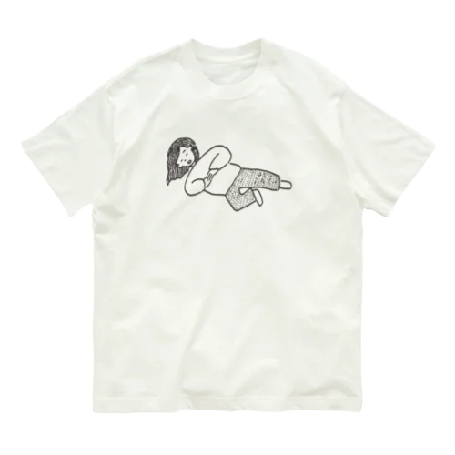 すこし不思議な寝相のおんなのこ Organic Cotton T-Shirt