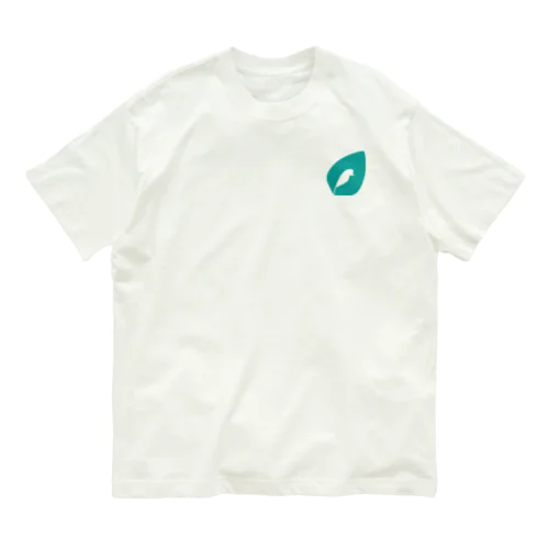 とりLeaf オーガニックコットンTシャツ