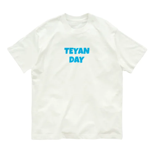 TEYANDAY　みずいろ オーガニックコットンTシャツ