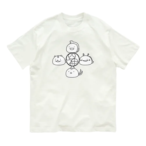 四神 オーガニックコットンTシャツ