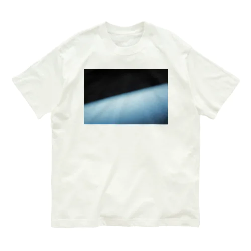 window_front print T-shirt 유기농 코튼 티셔츠