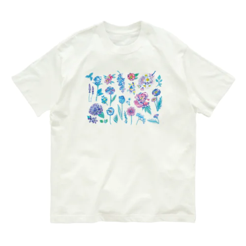 宇宙フラワーシリーズ Organic Cotton T-Shirt