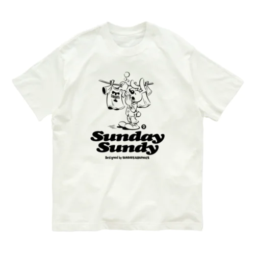 SUNDAY SUNDY No.2 オーガニックコットンTシャツ