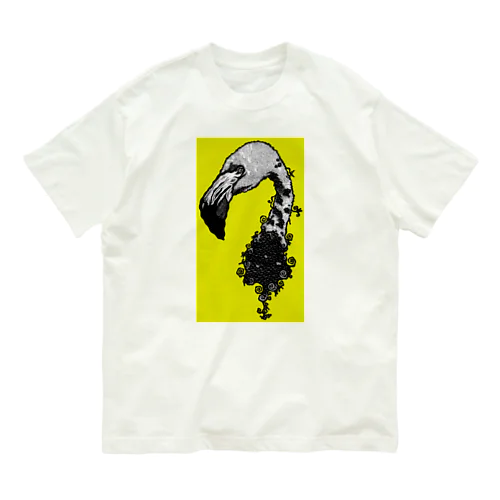 フラミンゴ Organic Cotton T-Shirt