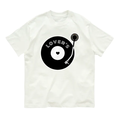 lovers レコード Organic Cotton T-Shirt