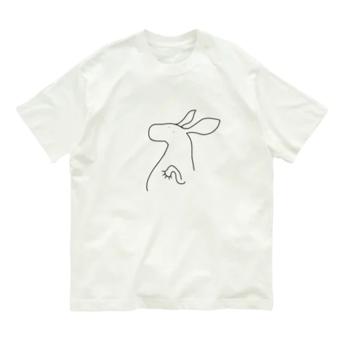 カンガルー Organic Cotton T-Shirt