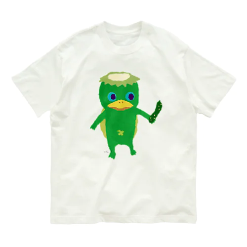 おばけTシャツ＜でっかい河童＞ Organic Cotton T-Shirt