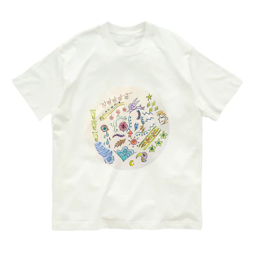 ウサギら Organic Cotton T-Shirt