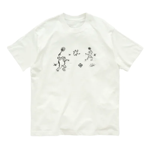 庭球蛙 Organic Cotton T-Shirt