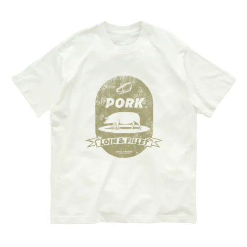 ポーク（A） Organic Cotton T-Shirt