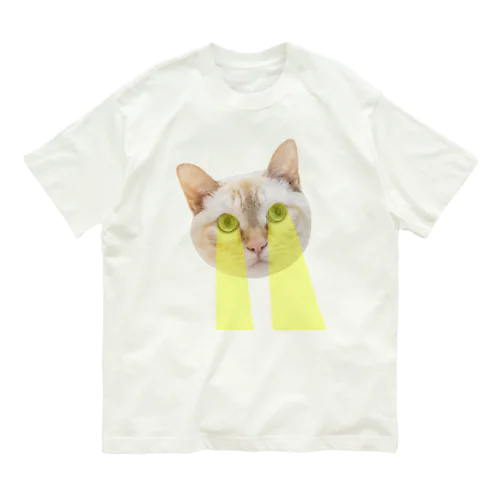 ビーム猫 オーガニックコットンTシャツ