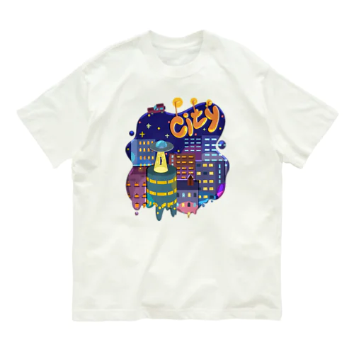 city シティ 154 Organic Cotton T-Shirt