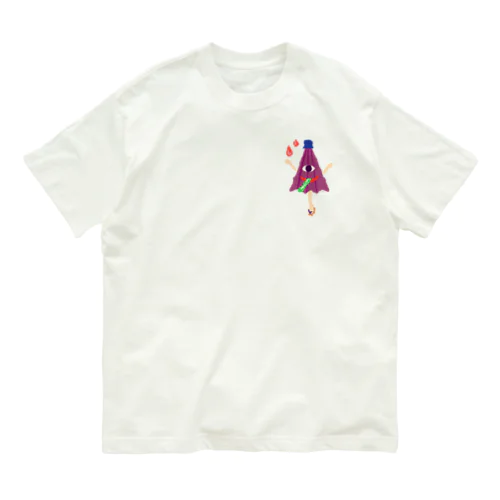 おばけTシャツ＜傘おばけ＞ Organic Cotton T-Shirt