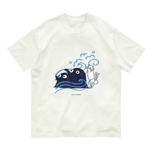 だんすだんすと海坊主 オーガニックコットンTシャツ