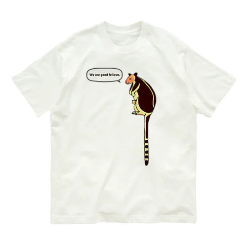 キノボリカンガルーの自己紹介 Organic Cotton T-Shirt